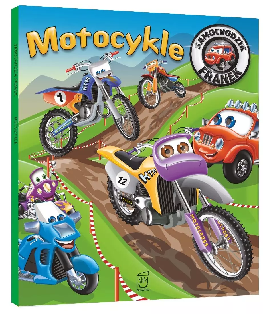 Książka - Motocykle. Samochodzik Franek