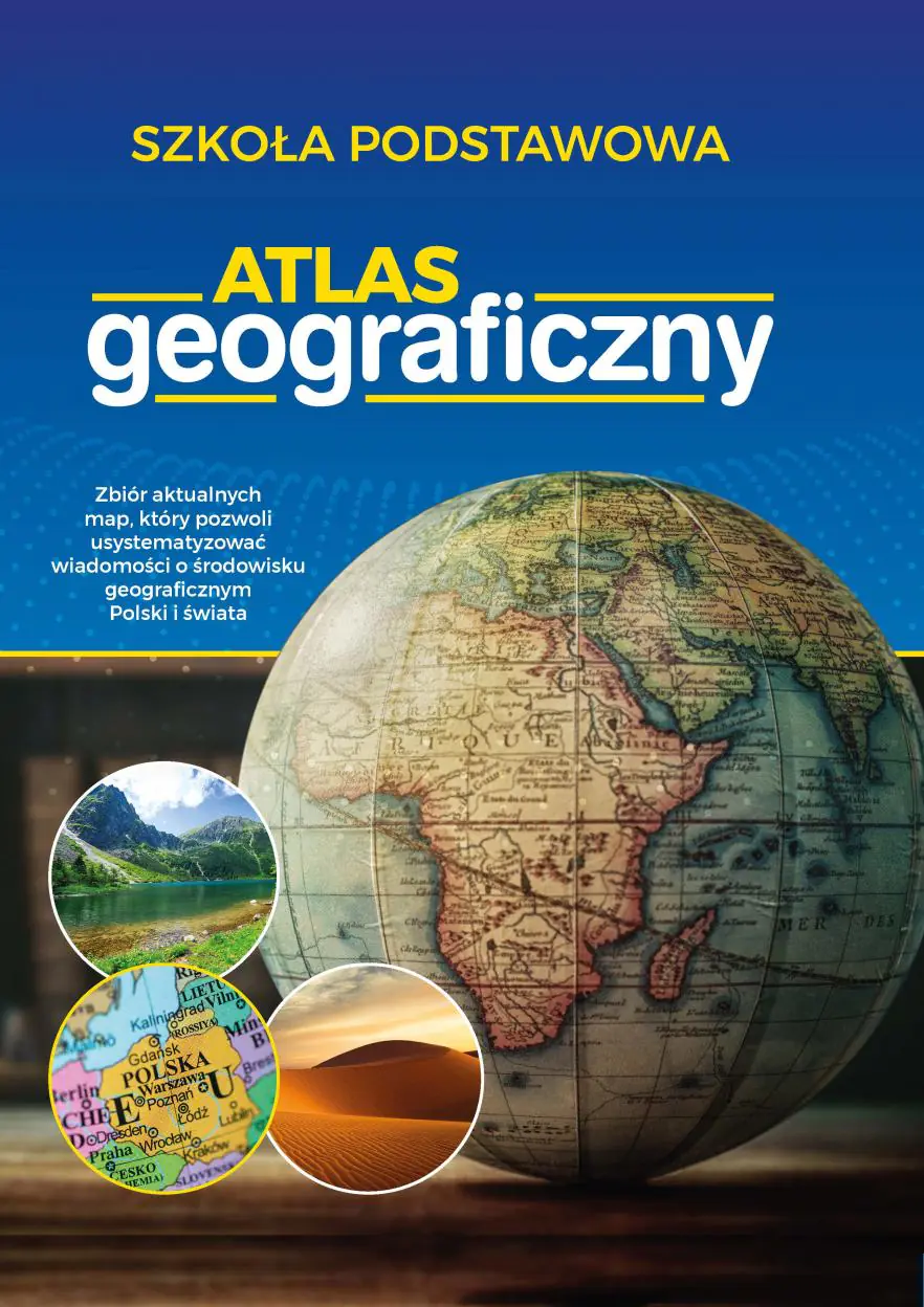 Książka - Atlas geograficzny. Szkoła podstawowa