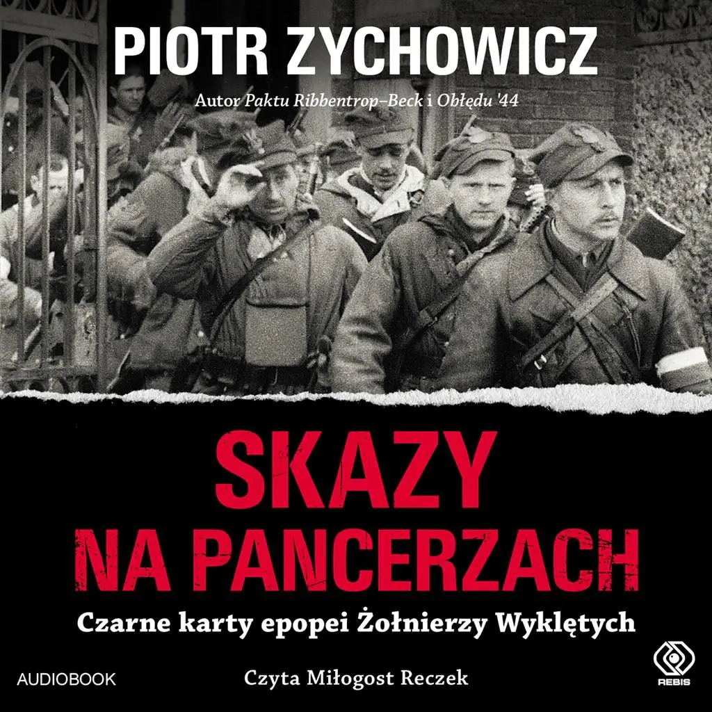 Książka - Skazy na pancerzach. Czarne karty epopei Żołnierzy Wyklętych