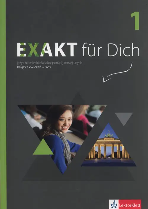 Książka - Exakt fur Dich 1. Książka ćwiczeń + DVD. Szkoły ponadgimnazjalne