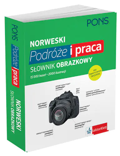 Książka - Słownik obrazkowy. Norweski. Podróże i praca
