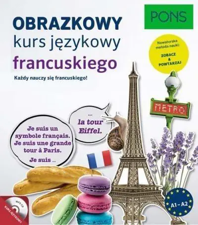 Książka - Obrazkowy kurs językowy francuskiego