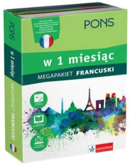 Książka - Francuski w 1 miesiąc. Megapakiet