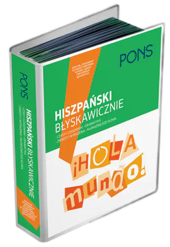 Książka - Błyskawicznie hiszpański. Segregator językowy
