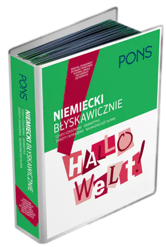 Książka - Błyskawicznie niemiecki. Segragator językowy