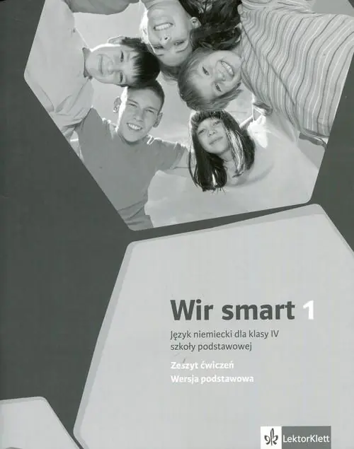 Książka - Wir smart 1 AB. Język niemiecki. Zeszyt ćwiczeń do klasy 4 szkoły podstawowej. Wersja podstawowa