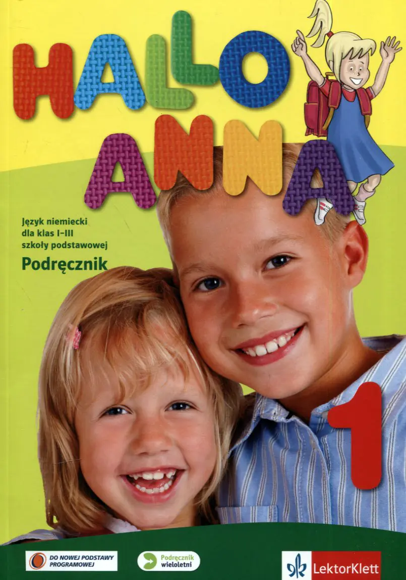 Książka - Hallo Anna 1 KB + CD (w. wieloletnia) LEKTORKLETT