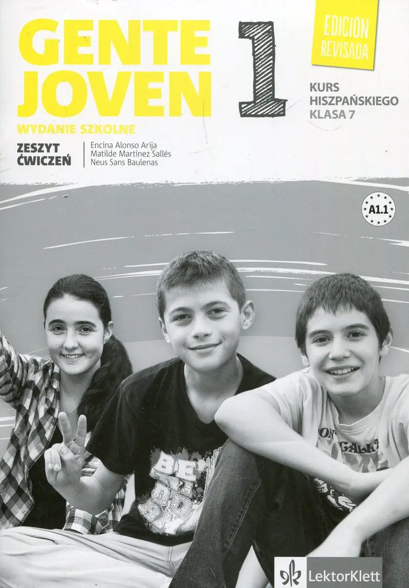 Książka - Gente Joven 1. Język hiszpański. Zeszyt ćwiczeń. Klasa 7. Szkoła podstawowa