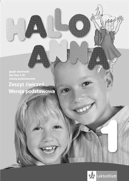 Książka - Hallo Anna 1. Zeszyt ćwiczeń do języka niemieckiego dla klas 1-3 szkoły podstawowej. Wersja podstawowa