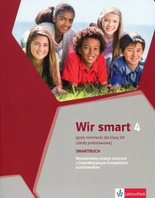 Książka - Wir Smart 4. Smartbuch. Język niemiecki. Rozszerzony zeszyt ćwiczeń z interaktywnym kompletem uczniowskim. Klasa 7. Szkoła podstawowa