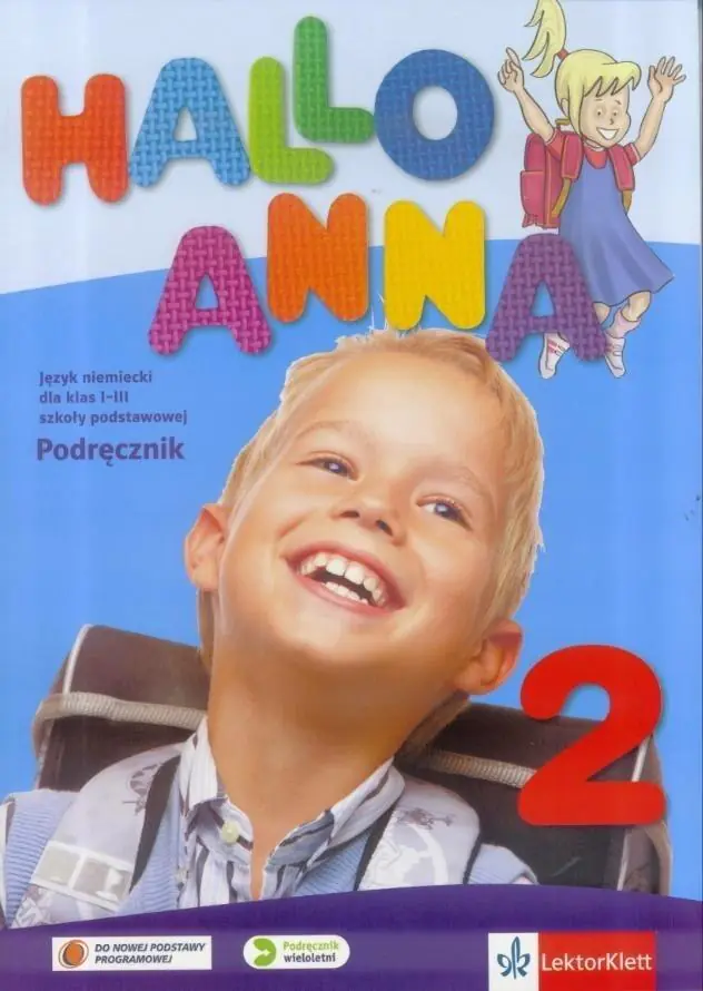 Książka - Hallo Anna 2. Język niemiecki. Podręcznik. Klasa 1-3. Szkoła podstawowa