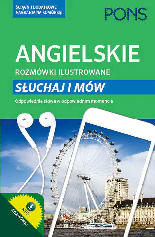 Książka - Słuchaj i mów. Angielskie rozmówki ilustrowane