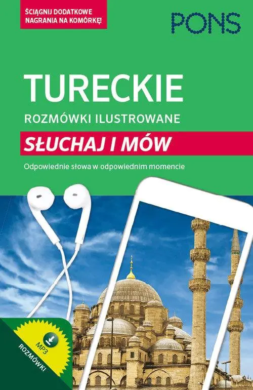 Książka - Słuchaj i mów. Tureckie rozmówki ilustrowane