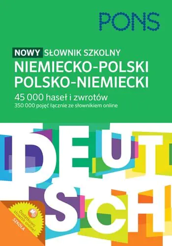 Książka - Nowy słownik szkolny niemiecko-polski polsko-niemiecki