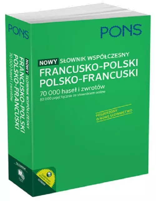 Książka - Słownik współczesny francusko-polski, polsko-francuski