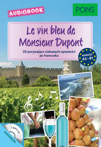 Książka - Le vin bleu de Monsieur Dupont