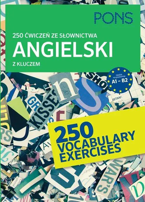 Książka - 250 ćwiczeń ze słownictwa. Angielski z kluczem