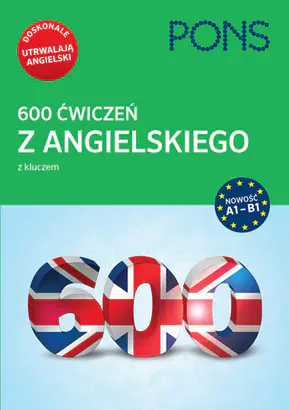 Książka - Pons. 60 ćwiczeń z angielskiego z kluczem