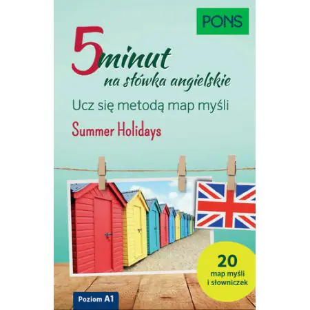 Książka - 5 minut na słówka angielskie. Ucz się metodą map myśli