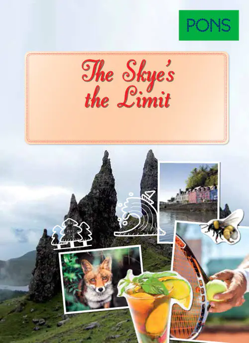 Książka - The Skye's the Limit (B1-B2) PONS. Lektury w oryginale z opracowaniem i nagraniami. Język angielski