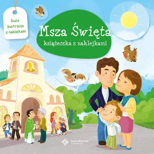 Książka - Msza Święta. Książeczka z naklejkami