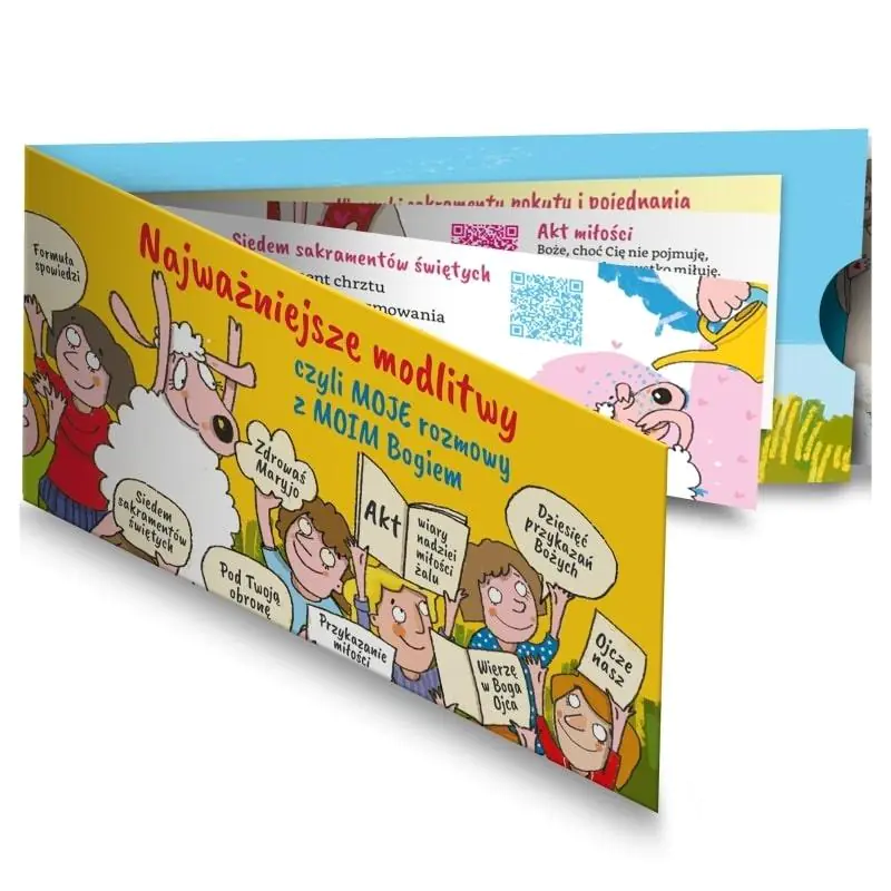 Książka - Najważniejsze modlitwy czyli moje rozmowy z moim Bogiem. Modlitewnik dla dzieci