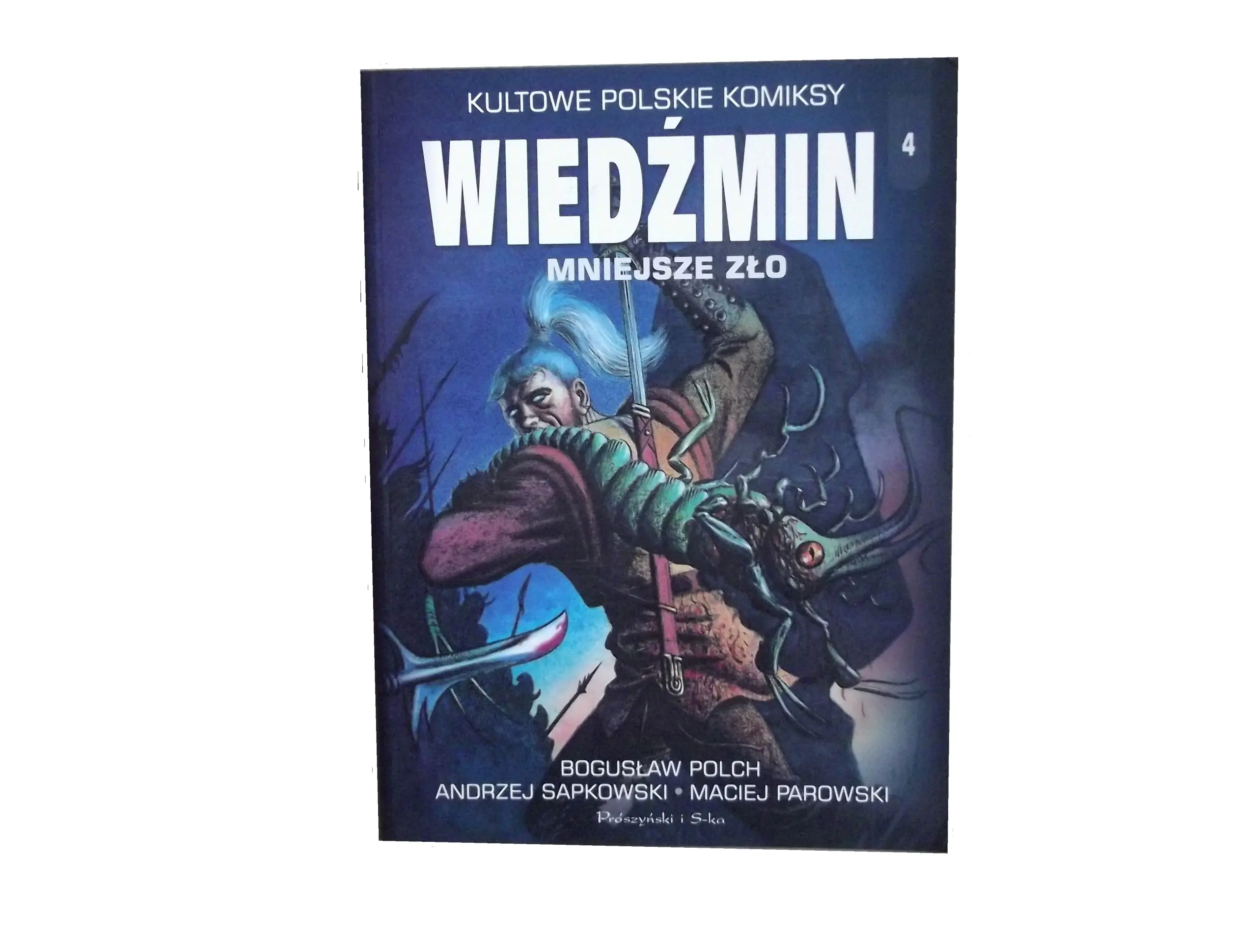 Książka - Wiedźmin 4 Mniejsze zło