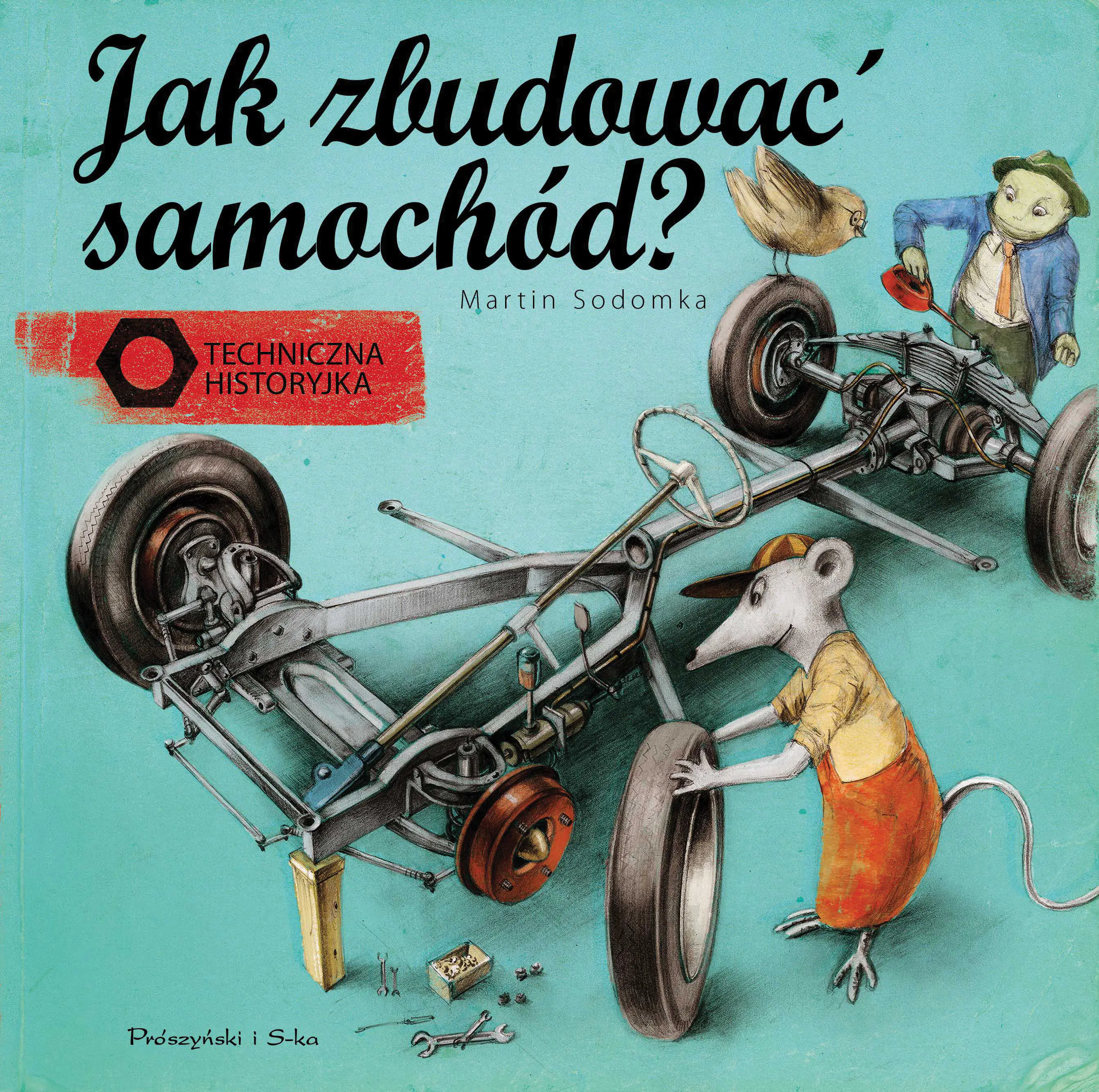 Książka - Jak zbudować samochód?