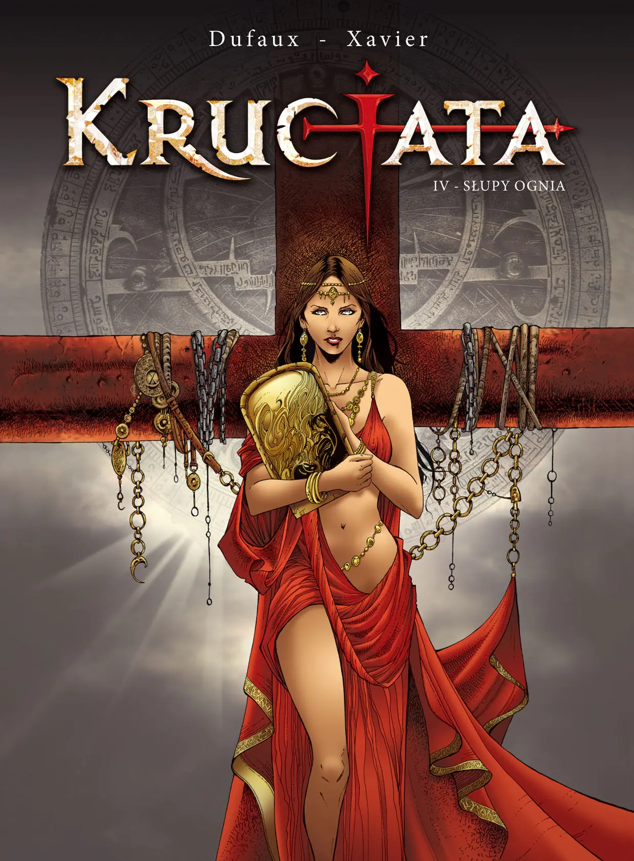 Książka - Słupy ognia. Krucjata. Tom 4