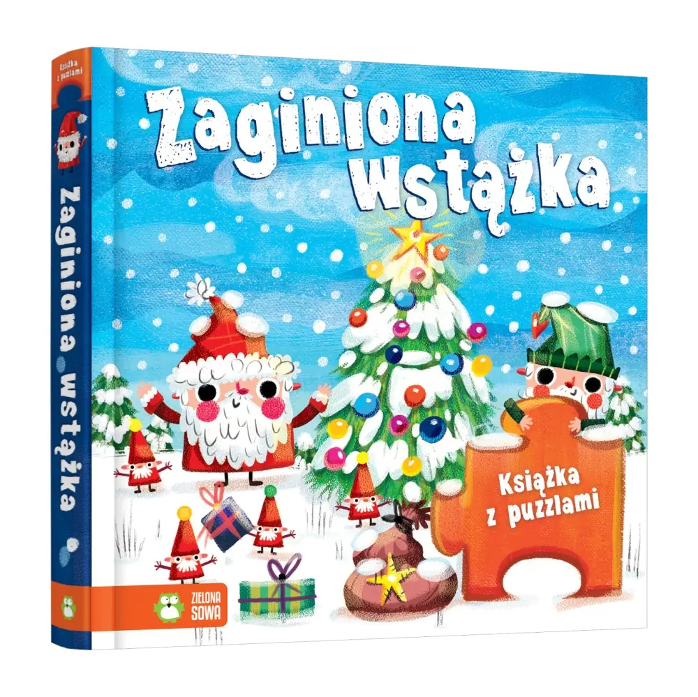 Książka - Książka z Puzzlami. Zaginiona wstążka