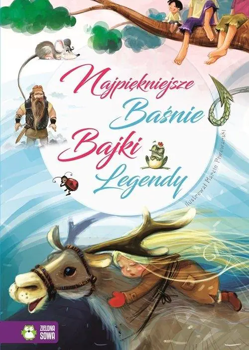 Książka - Najpiękniejsze Bajki, Baśnie, Legendy