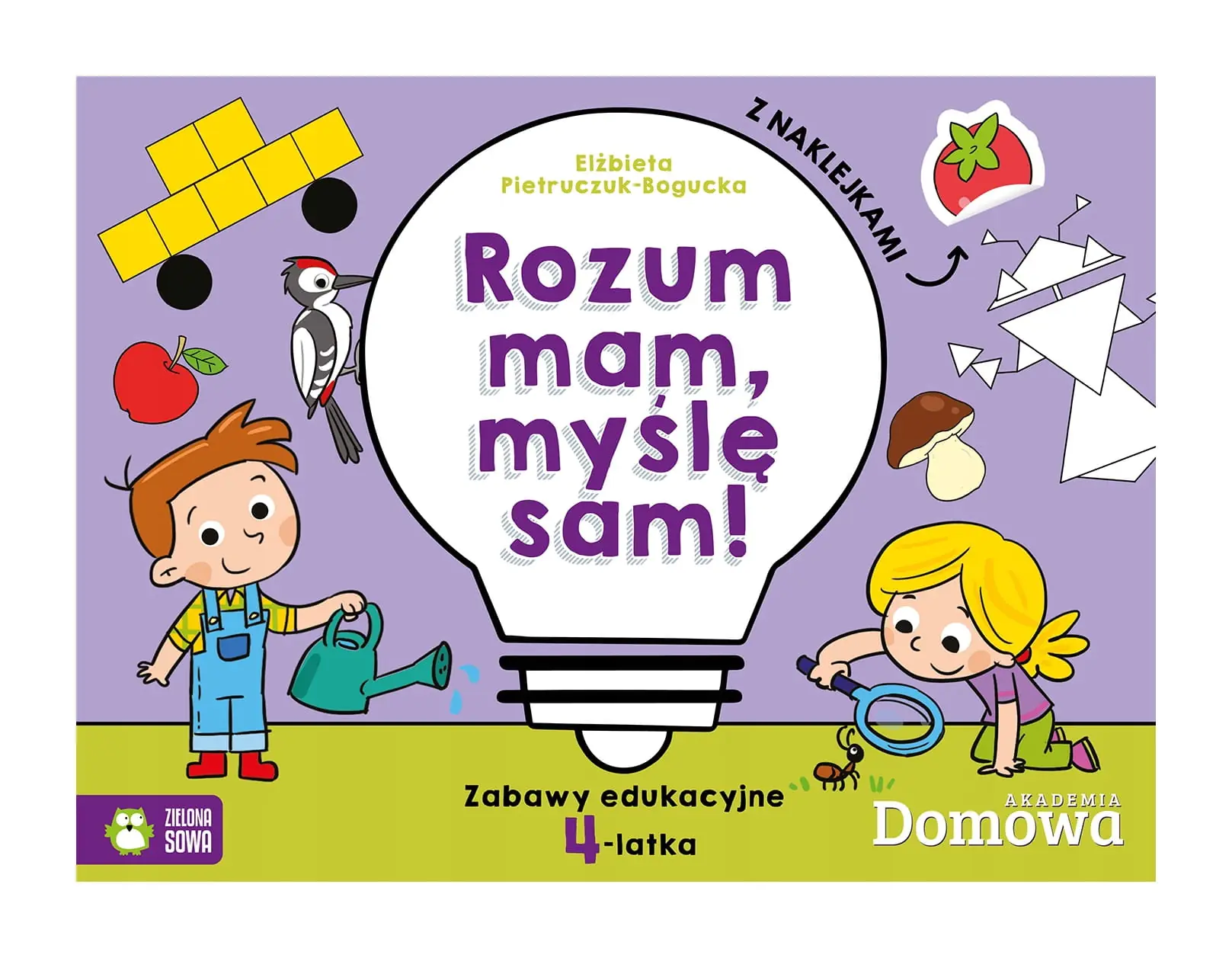 Książka - Domowa akademia. Rozum mam, myślę sam! 4-latek