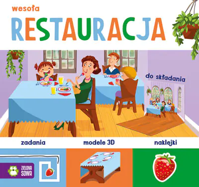 Książka - Wesoła restauracja do składania