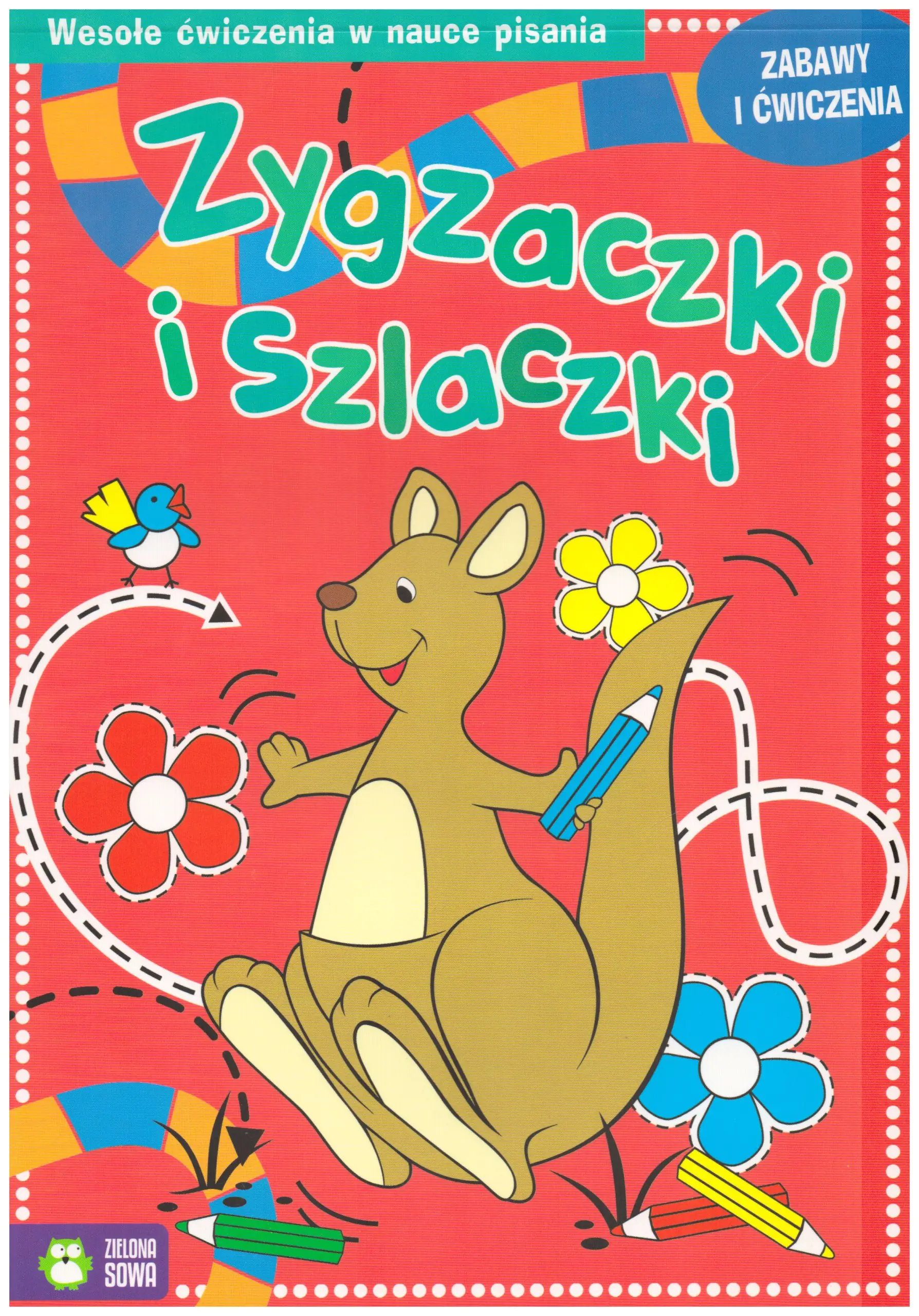 Książka - Zygzaczki i szlaczki. Zabawy i ćwiczenia