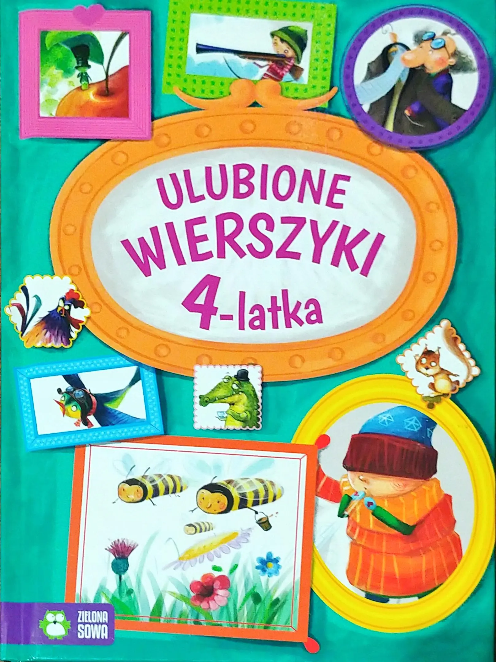 Książka - Ulubione wierszyki 4-latka