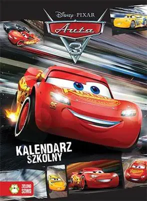 Książka - Disney. Auta 3. Kalendarz szkolny