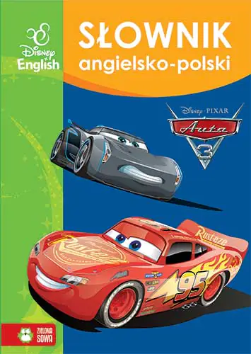 Książka - Disney English. Słownik angielsko-polski. Auta 3