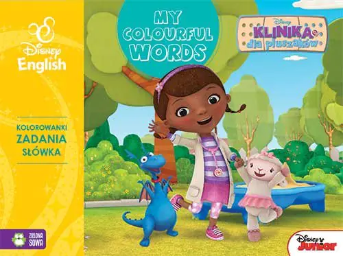 Książka - Disney English. My Colourful Words. Klinika dla pluszaków