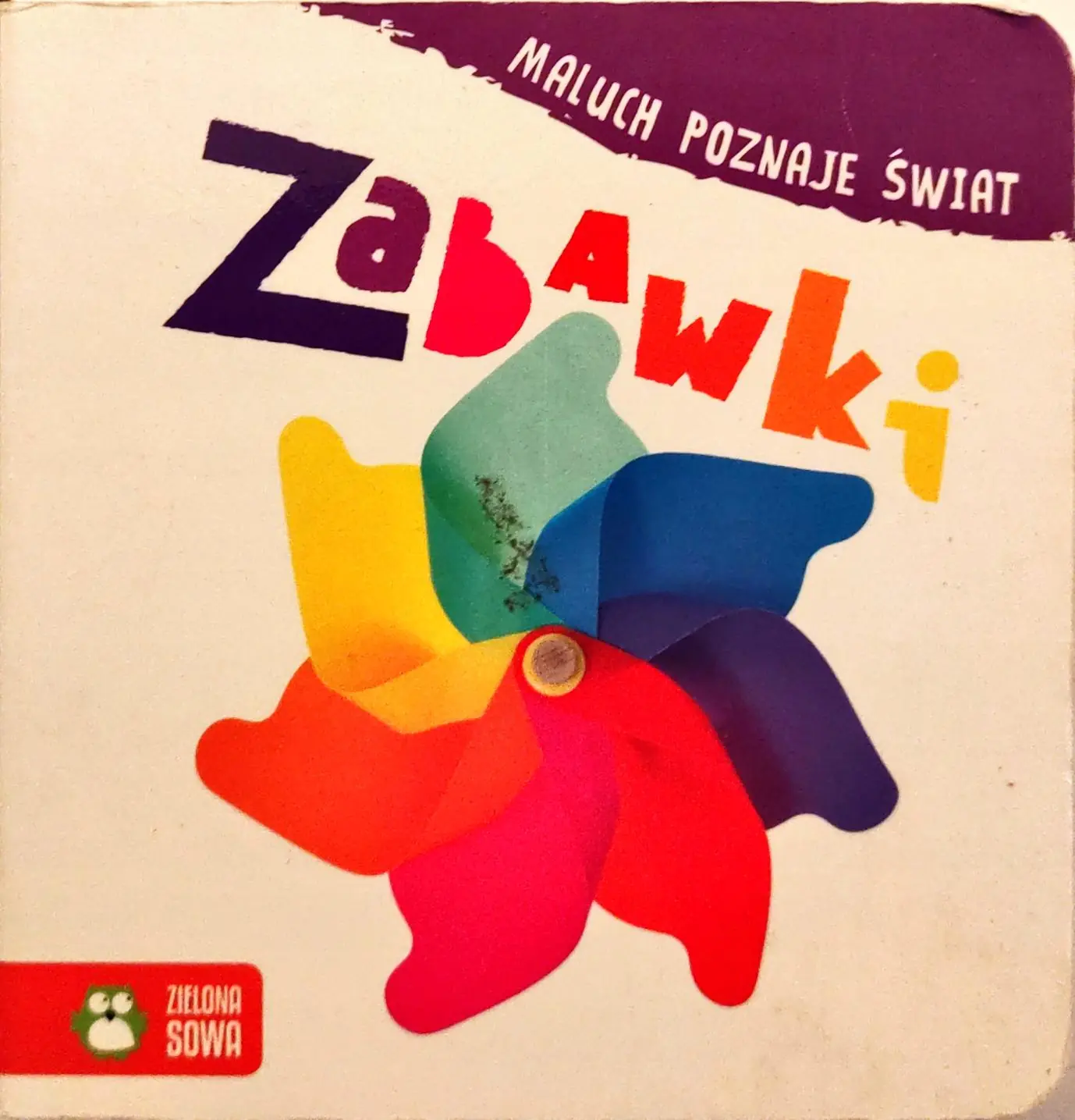 Książka - Książka Maluch poznaje świat. Zabawki
