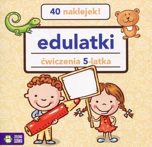 Książka - Książka Edulatki. Ćwiczenia 5-latka