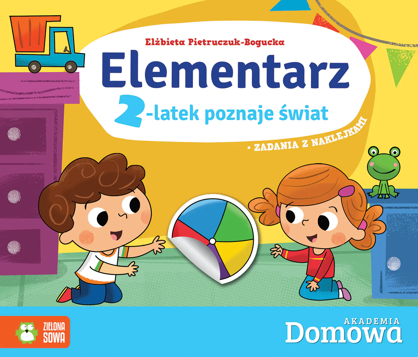 Książka - Domowa Akademia. Elementarz. 2-latek poznaje świat