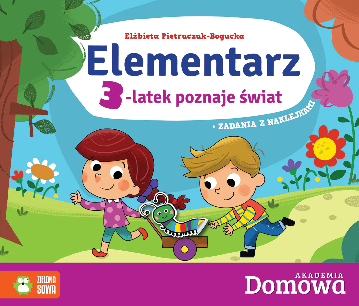 Książka - Domowa akademia. Elementarz. 3-latek poznaje świat