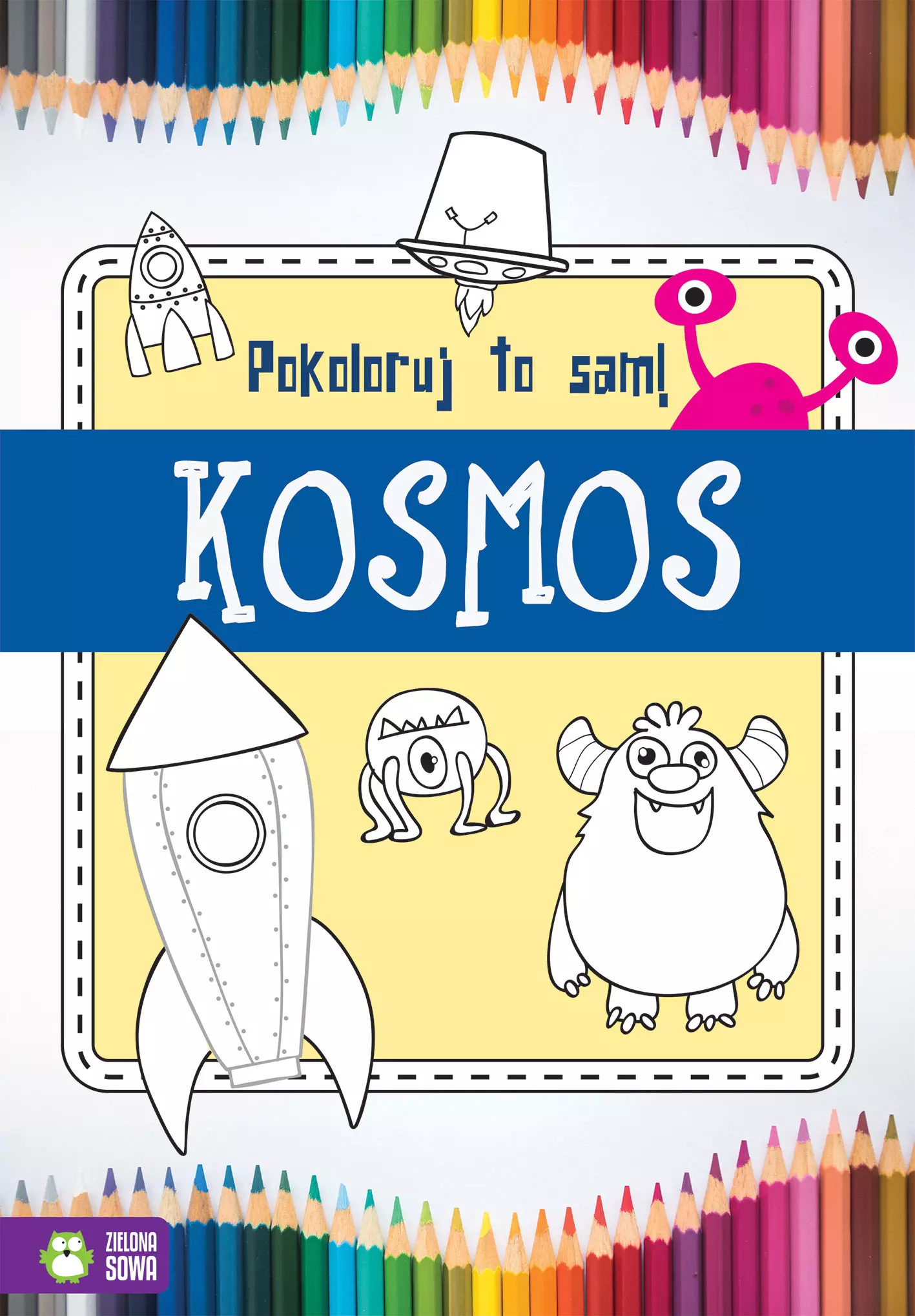 Książka - Pokoloruj to sam! Kosmos