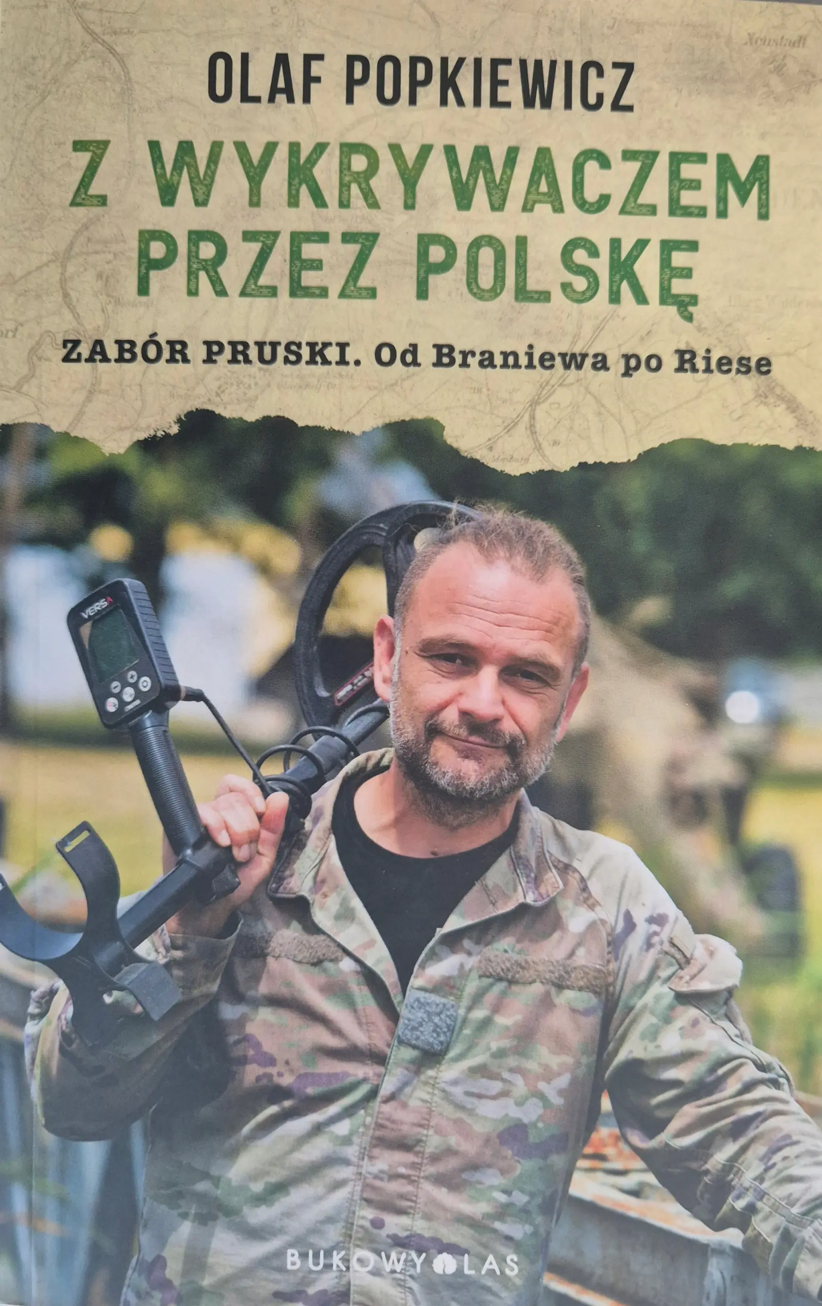 Książka - Z wykrywaczem przez Polskę. Zabór pruski. Od Braniewa po Riese