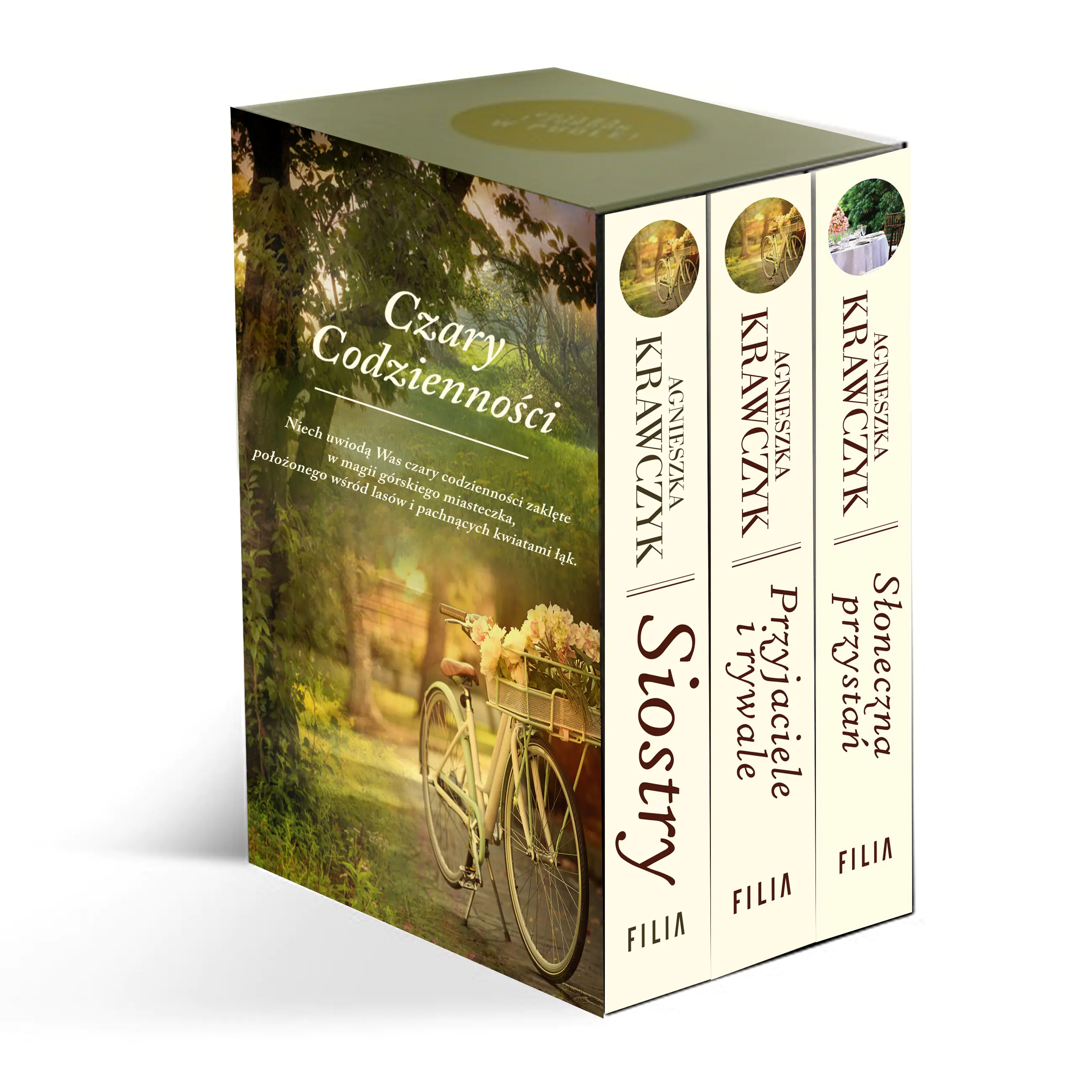 Książka - Pakiet: Siostry / Przyjaciele i rywale / Słoneczna przystań