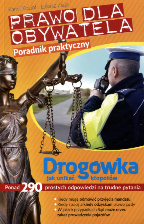 Książka - Prawo dla obywatela. Drogówka