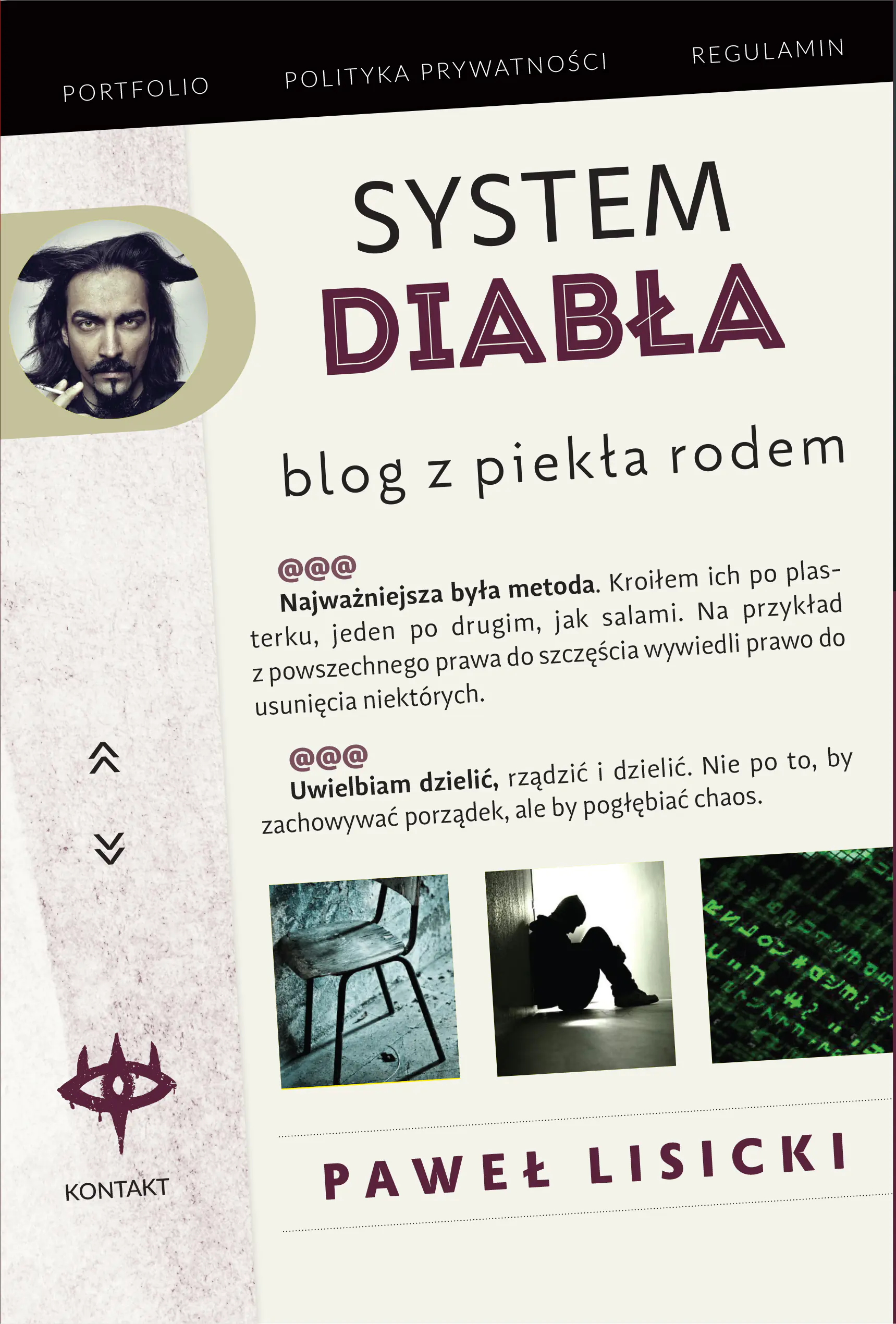 Książka - System diabła. Blog z piekła rodem