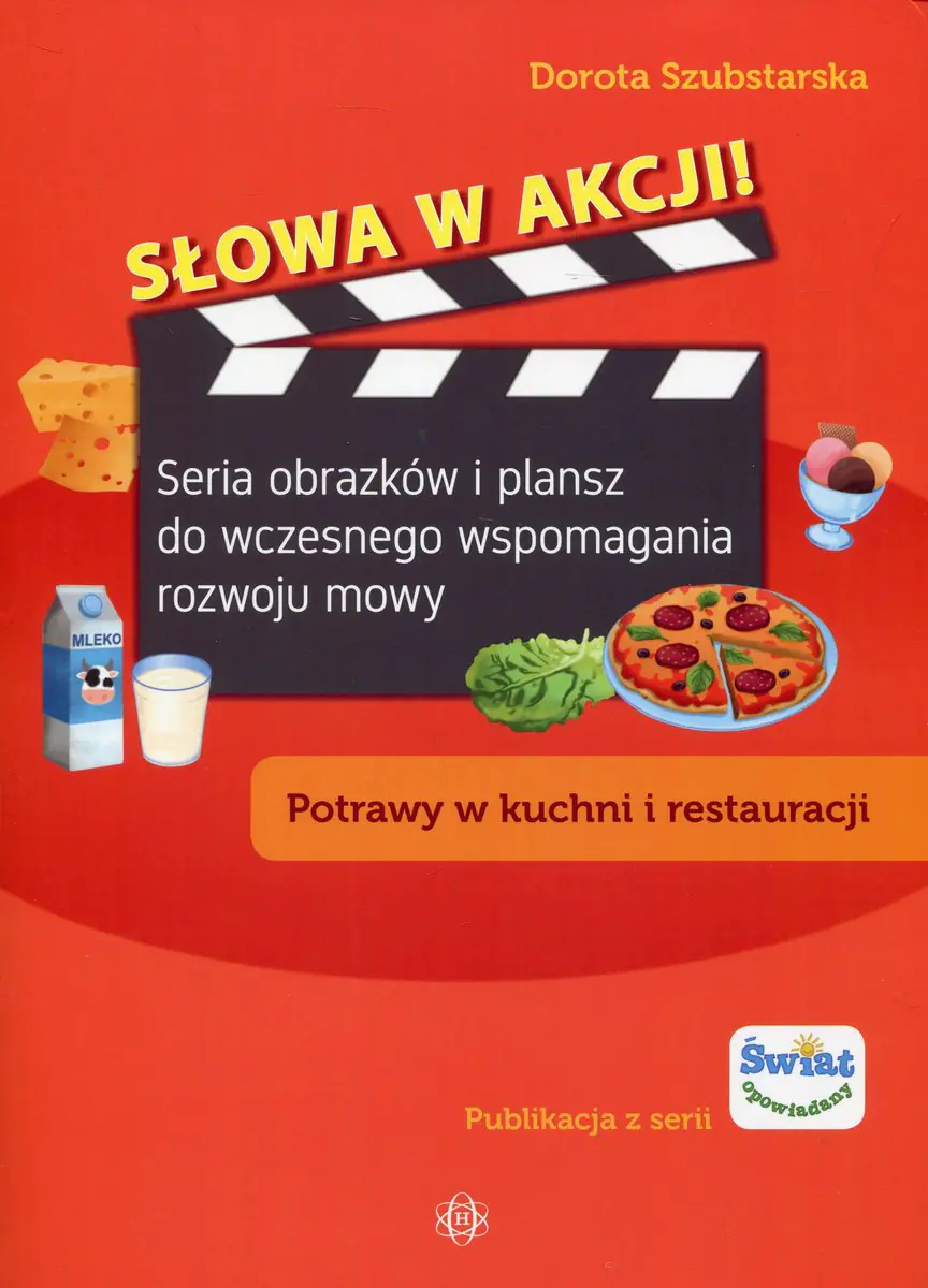 Książka - Słowa w akcji. Potrawy w kuchni i restauracji
