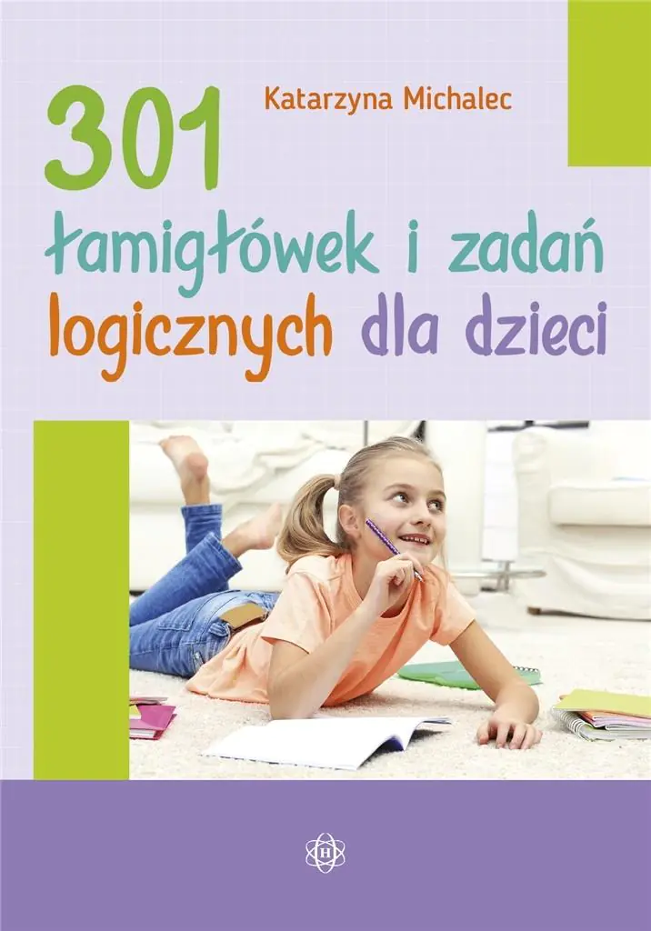 Książka - 301 łamigłówek i zadań logicznych dla dzieci