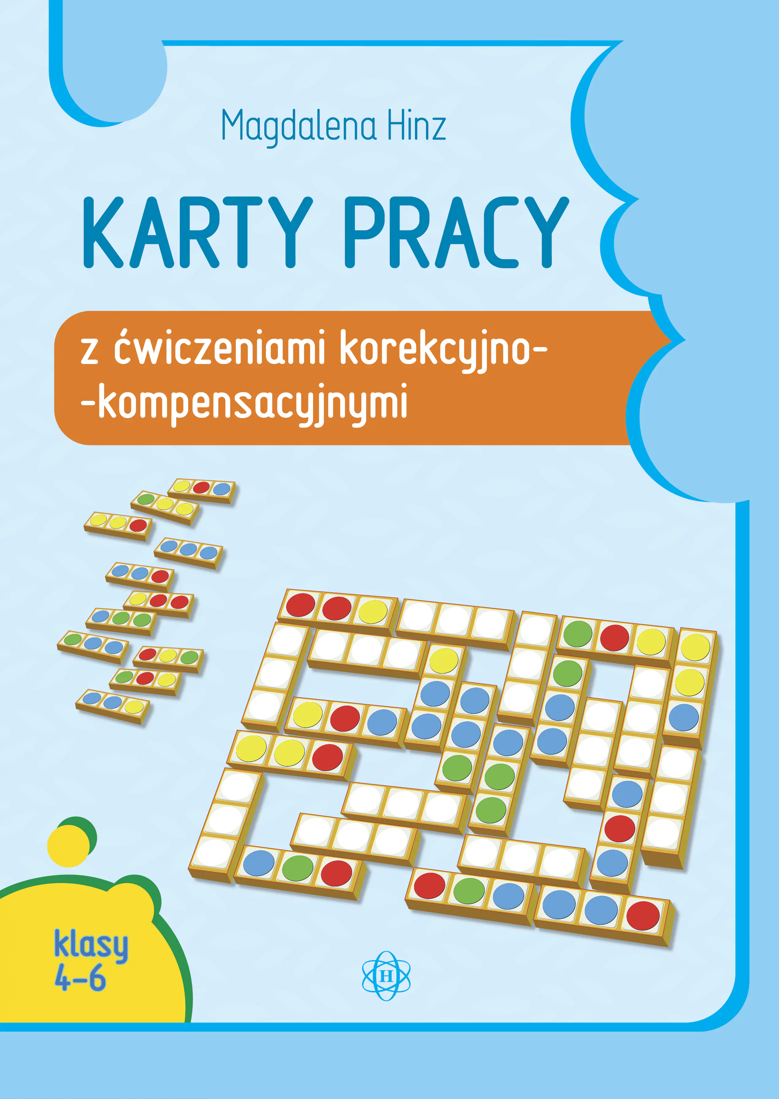 Książka - Karty pracy z ćwiczeniami korekcyjno-kompensacyjnymi. Klasy 4-66